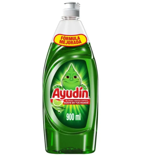 Lavavajilla Líquido Ayudin limón