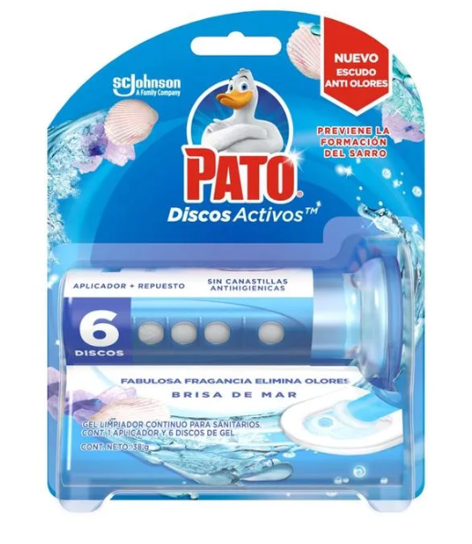 Pato desinfectante de baño