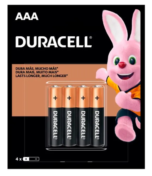 Pilas AAA Duracel