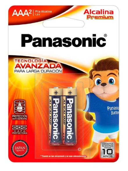 Pilas AAA Panasonic 2 un